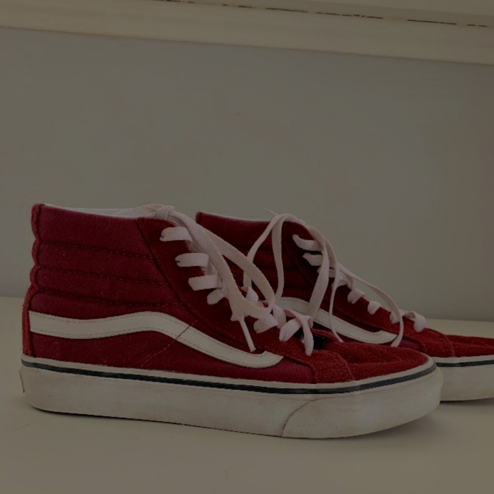 high top maroon vans